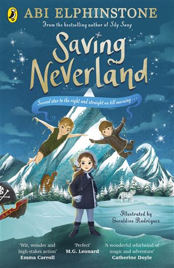 Knjiga Saving Neverland autora Abi Elphinstone izdana 2024 kao meki uvez dostupna u Knjižari Znanje.