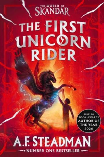 Knjiga World of Skandar: The First Unicorn Rider autora A.F. Steadman izdana 2026 kao meki uvez dostupna u Knjižari Znanje.