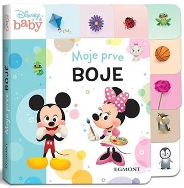 Knjiga Disney baby: Moje prve boje autora  izdana 2025 kao meki uvez dostupna u Knjižari Znanje.