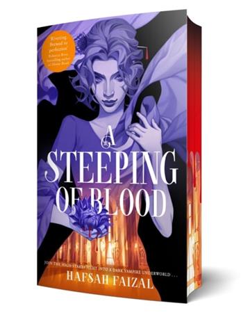 Knjiga Steeping of Blood, Spec. Ed. autora Hafsah Faizal izdana 2025 kao meki uvez dostupna u Knjižari Znanje.