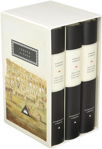 Knjiga Decline and Fall of the Eastern Roman Empire, 3 vols autora Edward Gibbon izdana 1994 kao tvrdi uvez dostupna u Knjižari Znanje.
