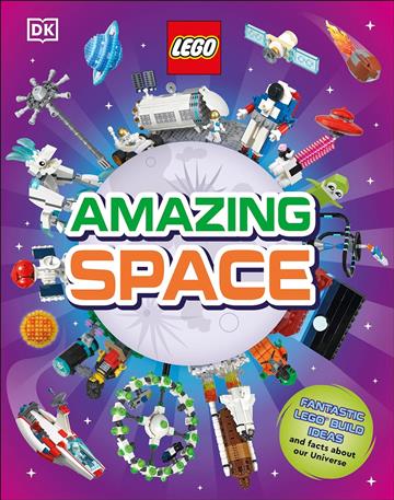 Knjiga LEGO Amazing Space autora DK izdana 2024 kao tvrdi uvez dostupna u Knjižari Znanje.