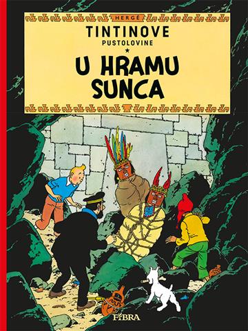 Knjiga U hramu Sunca autora Hergé izdana  kao tvrdi uvez dostupna u Knjižari Znanje.