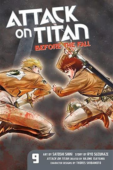 Knjiga Attack on Titan: Before the Fall vol. 09 autora Hajime Isayama izdana 2016 kao meki uvez dostupna u Knjižari Znanje.
