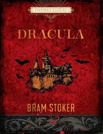 Knjiga Dracula autora Bram Stoker izdana 2022 kao tvrdi uvez dostupna u Knjižari Znanje.