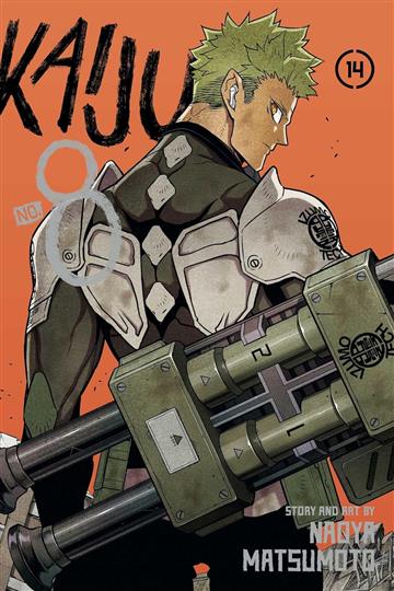 Knjiga Kaiju No. 8, vol. 14 autora Naoya Matsumoto izdana 2025 kao meki uvez dostupna u Knjižari Znanje.