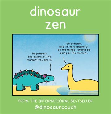 Knjiga Dinosaur Zen autora James Stewart, K Rom izdana 2026 kao  dostupna u Knjižari Znanje.