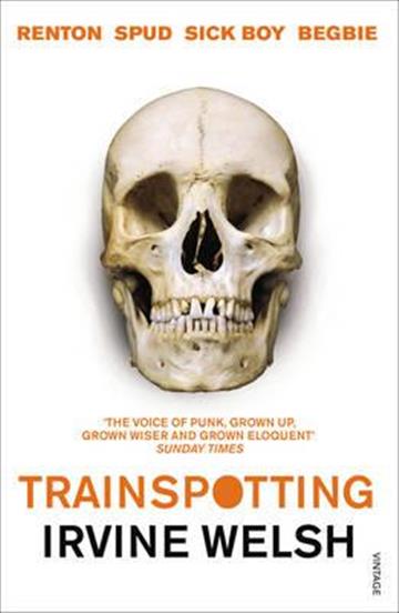 Knjiga Trainspotting autora Irvine Welsh izdana 2013 kao meki uvez dostupna u Knjižari Znanje.