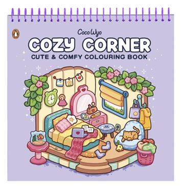 Knjiga Cozy Corner Colouring Book autora Coco Wyo izdana 2026 kao meki uvez dostupna u Knjižari Znanje.
