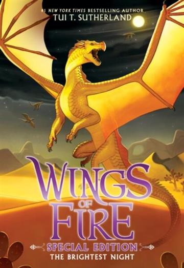 Knjiga Wings of Fire 5: Brightest Night, Spec. Ed. autora Tui T. Sutherland izdana 2025 kao meki uvez dostupna u Knjižari Znanje.