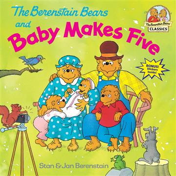 Knjiga The Berenstain Bears and Baby Makes Five autora Stan Berenstain, Jan Berenstain izdana  kao meki uvez dostupna u Knjižari Znanje.