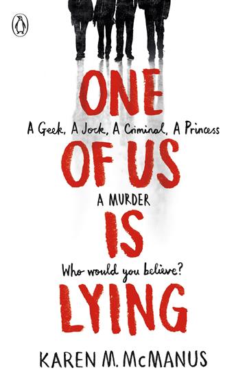 Knjiga One Of Us Is Lying autora Karen McManus izdana 2020 kao meki uvez dostupna u Knjižari Znanje.