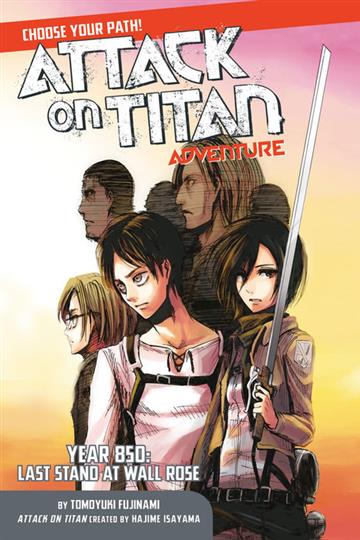 Knjiga Attack on Titan Choose Your Path Adventure autora Hajime Isayama izdana 2017 kao meki uvez dostupna u Knjižari Znanje.
