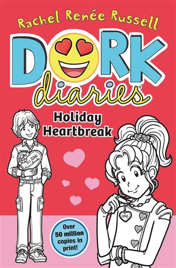 Knjiga Dork Diaries 06 Holiday Heartbreak autora Rachel Renee Russell izdana 2023 kao meki uvez dostupna u Knjižari Znanje.
