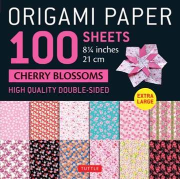 Knjiga Origami Paper 100 sheets Cherry Blossoms 8 1/4" (21 cm) autora Tuttle Studio izdana 2024 kao  dostupna u Knjižari Znanje.