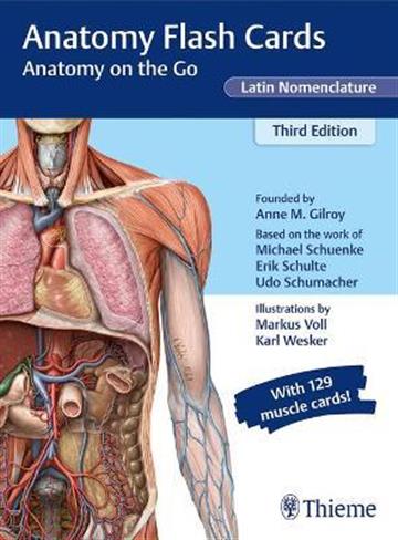 Knjiga Anatomy Flashcards 3E Latin Nomenclature autora  izdana 2021 kao  dostupna u Knjižari Znanje.