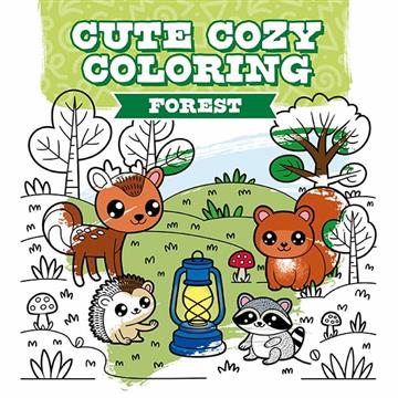 Knjiga Cute Cozy Coloring: Forest autora GMC Publications izdana 2025 kao meki uvez dostupna u Knjižari Znanje.