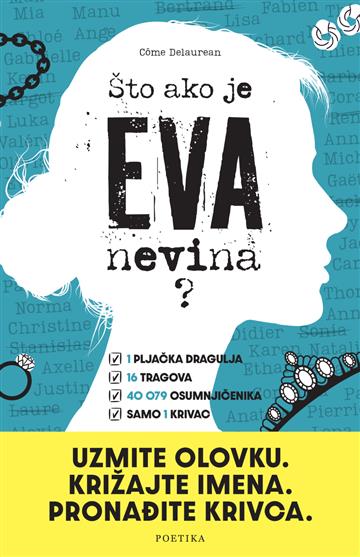 Knjiga Što ako je Eva nevina? autora Côme Delaurean izdana 2026 kao meki uvez dostupna u Knjižari Znanje.