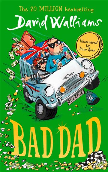 Knjiga Bad Dad autora David Walliams izdana 2019 kao meki uvez dostupna u Knjižari Znanje.