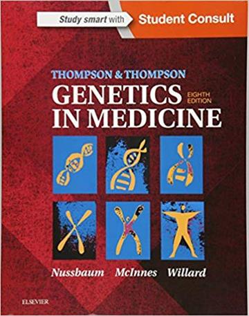 Knjiga Thompson & Thompson Genetics in Medicine autora Robert L. Nussbaum, Roderick R. McInnes izdana 2015 kao meki uvez dostupna u Knjižari Znanje.