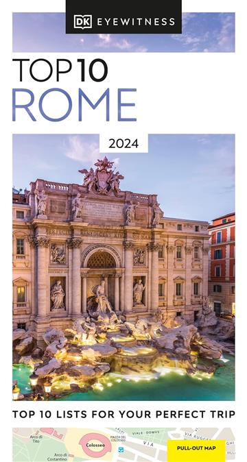 Knjiga Top 10 Rome autora DK Eyewitness izdana 2023 kao meki uvez dostupna u Knjižari Znanje.