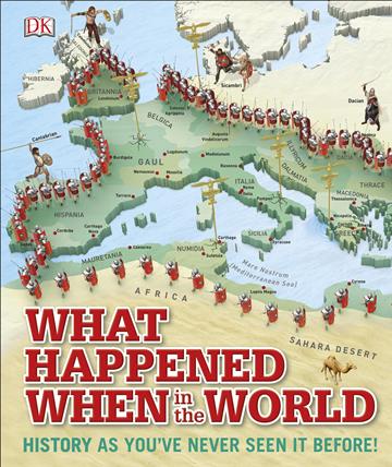 Knjiga What Happened When in the World autora DK izdana 2015 kao tvrdi uvez dostupna u Knjižari Znanje.