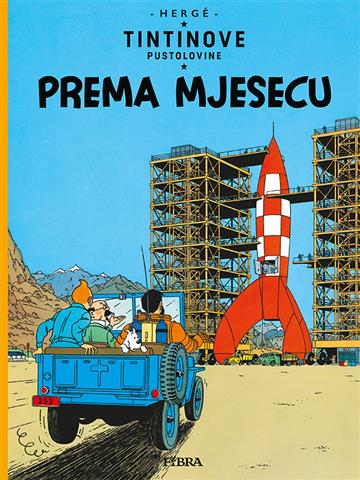Knjiga Prema Mjesecu autora Hergé izdana  kao tvrdi uvez dostupna u Knjižari Znanje.