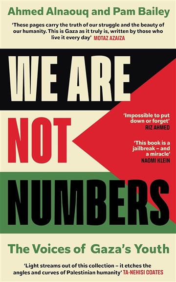 Knjiga We Are Not Numbers autora Ahmed Alnaouq izdana 2025 kao tvrdi uvez dostupna u Knjižari Znanje.