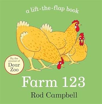 Knjiga Farm 123 autora Rod Campbell izdana 2026 kao tvrdi uvez dostupna u Knjižari Znanje.