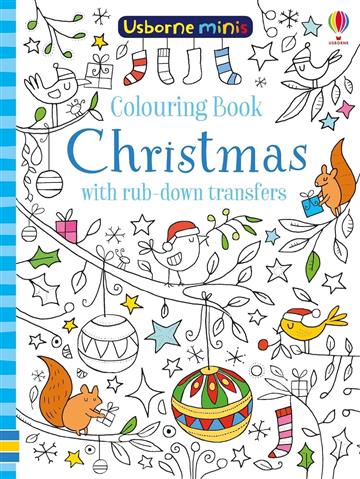 Knjiga Minis Colouring Book Christmas autora Usborne izdana 2018 kao meki uvez dostupna u Knjižari Znanje.