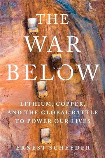 Knjiga War Below autora Ernest Scheyder izdana 2024 kao meki uvez dostupna u Knjižari Znanje.