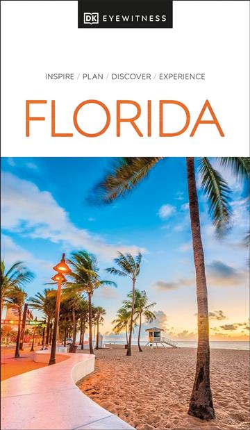 Knjiga Travel Guide Florida autora DK Eyewitness izdana 2023 kao meki uvez dostupna u Knjižari Znanje.
