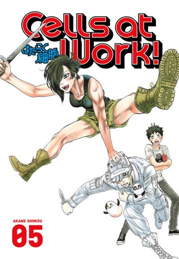 Knjiga Cells at Work!, vol. 05 autora Akane Shimizu izdana 2017 kao meki uvez dostupna u Knjižari Znanje.