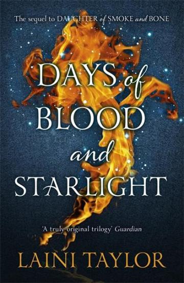 Knjiga Days of Blood and Starlight autora Laini Taylor izdana 2013 kao meki uvez dostupna u Knjižari Znanje.