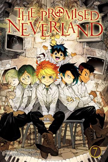 Knjiga Promised Neverland, vol. 07 autora Kaiu Shirai izdana 2018 kao meki uvez dostupna u Knjižari Znanje.