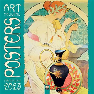 Knjiga Art Nouveau Posters Wall Calendar 2025 autora Grupa autora izdana 2024 kao meki dostupna u Knjižari Znanje.