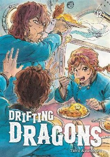 Knjiga Drifting Dragons, vol. 12 autora Taku Kuwabara izdana 2023 kao meki uvez dostupna u Knjižari Znanje.