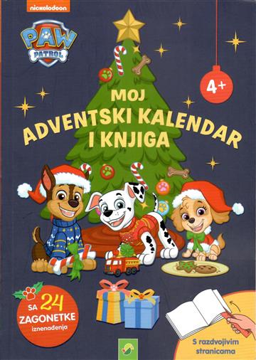 Knjiga Moj adventski kalendar - Paw patrol autora Grupa autora izdana 2025 kao meki uvez dostupna u Knjižari Znanje.