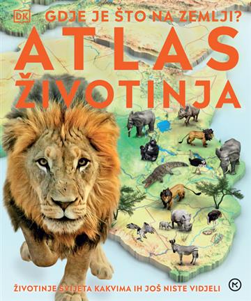 Knjiga Atlas životinja autora Grupa autora izdana 2024 kao tvrdi uvez dostupna u Knjižari Znanje.
