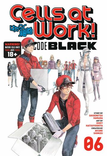 Knjiga Cells at Work! CODE BLACK, vol. 06 autora Shigemitsu Harada izdana 2020 kao meki uvez dostupna u Knjižari Znanje.