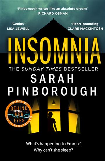 Knjiga Insomnia autora Sarah Pinborough izdana 2023 kao meki uvez dostupna u Knjižari Znanje.