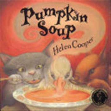 Knjiga Pumpkin Soup autora Helen Cooper izdana 2000 kao meki uvez dostupna u Knjižari Znanje.