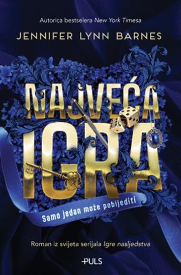 Knjiga Najveća igra autora Jennifer Lynn Barnes izdana 2025 kao meki uvez dostupna u Knjižari Znanje.