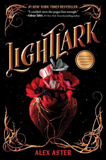 Knjiga Lightlark autora Alex Aster izdana 2023 kao meki uvez dostupna u Knjižari Znanje.