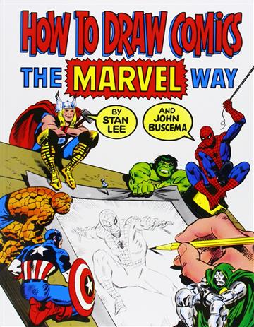 Knjiga How to Draw Comics the "Marvel" Way autora Stan Lee izdana 1986 kao meki uvez dostupna u Knjižari Znanje.