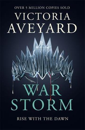 Knjiga War Storm autora Victoria Aveyard izdana 2019 kao meki uvez dostupna u Knjižari Znanje.