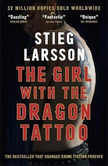 Knjiga Girl with the Dragon Tattoo autora Stieg Larsson izdana 2022 kao meki uvez dostupna u Knjižari Znanje.