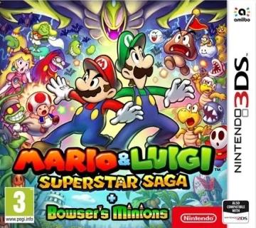 Mario & Luigi Superstar Saga + Bowser's Minions 3DS 045496476038