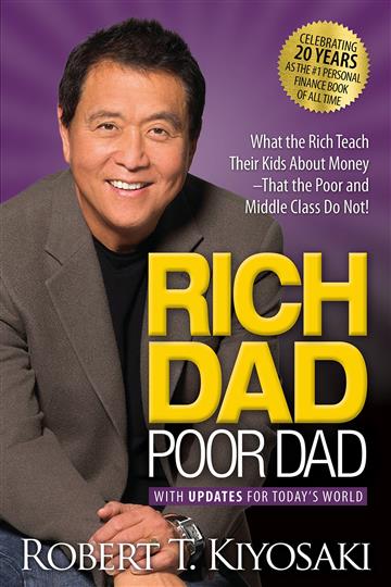 Knjiga Rich Dad Poor Dad autora Robert Kiyosaki izdana  kao meki uvez dostupna u Knjižari Znanje.