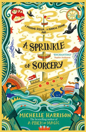 Knjiga A Sprinkle of Sorcery autora Michelle Harrison izdana 2020 kao meki uvez dostupna u Knjižari Znanje.